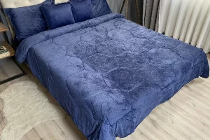روتختی دو نفره مخمل